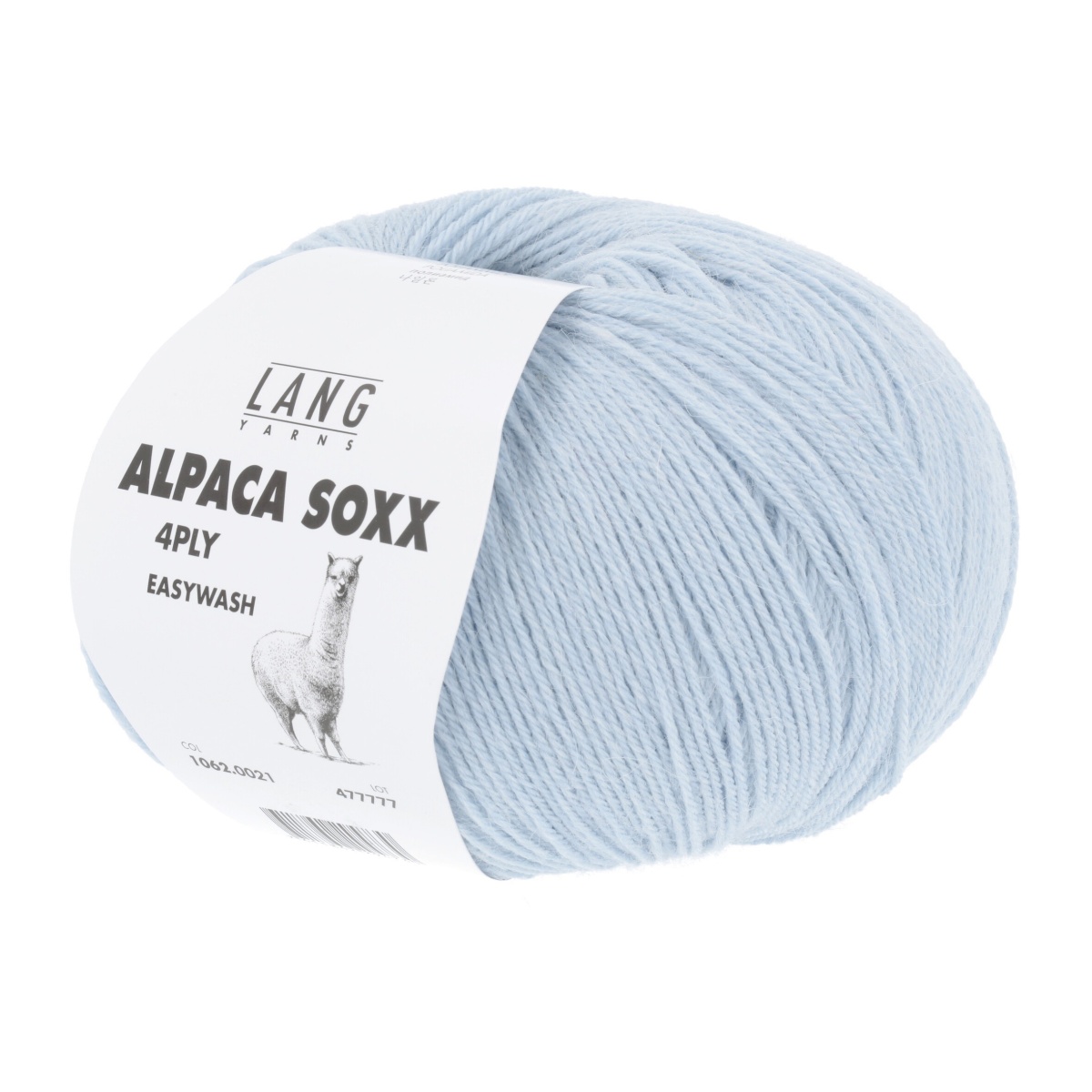 Lang Yarns Alpaca Soxx 4 Fach 0021 Hellblau Lanade 16 95