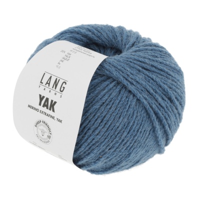 Lang Yarns Yak, 0021, Azur Melange