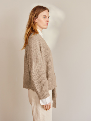 Sandnes-Set, „Lumen Cardigan“, Sandnes Tynn...