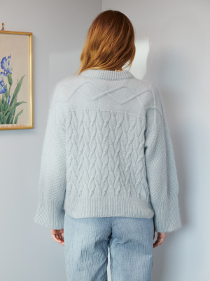 Sandnes-Set, „Heather Sweater Cable Edition“,...