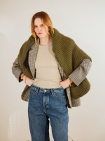 Sandnes-Set, „Penny Cardigan“, Sandnes Tynn Peer Gynt und Tynn Silk Mohair L