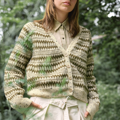 Sandnes-Set, &bdquo;Kleiva Cardigan&ldquo;,...