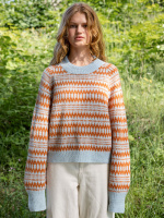 Sandnes-Set, „Kleiva Damen Sweater“, Sandnes Tynn Peer Gynt XL oder 2XL