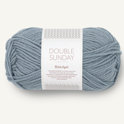 Sandnes Double Sunday, 6050, Himmelblau