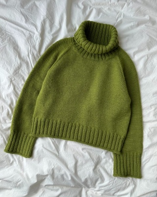 PetiteKnit-Set, „Amy Sweater“, Sandnes Peer Gynt 2XL