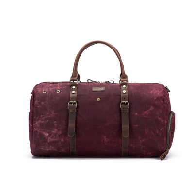 DellaQ Makers Canvas, &bdquo;Weekender&ldquo;, Rot