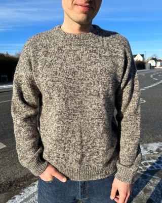 PetiteKnit-Set, „Melange Sweater Man“,...