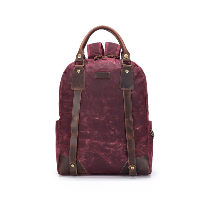 DellaQ Makers Canvas, &bdquo;Rucksack&ldquo;, Rot