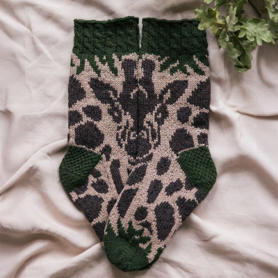 Novita-Set, &bdquo;Giraffensocken 38/39&ldquo;,...