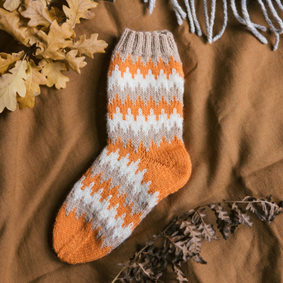 Novita-Set, &bdquo;Socktober Harlequin&ldquo; 26...