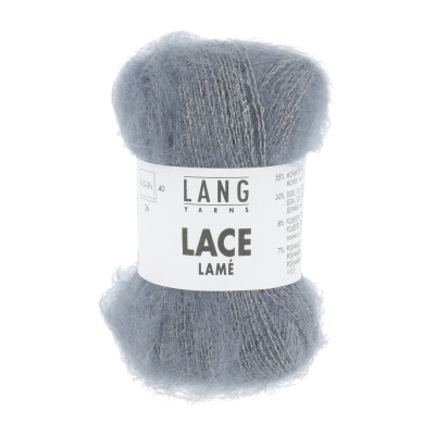 Lang Yarns Lace Lam&eacute;, 0005, Schiefer