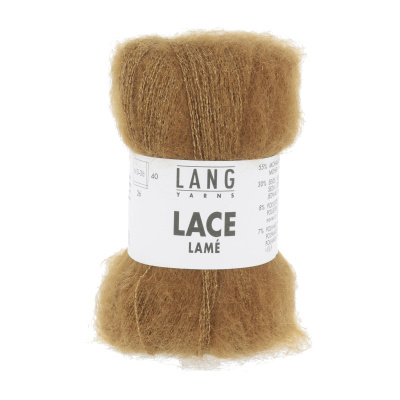 Lang Yarns Lace Lam&eacute;, 0015, Nougat Dunkel