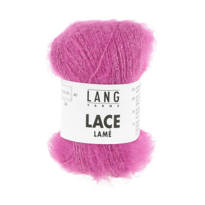 Lang Yarns Lace Lam&eacute;, 0085, Pink