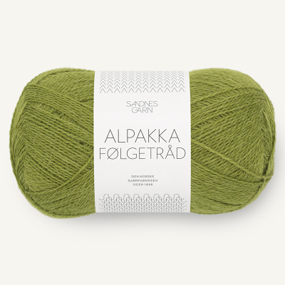 Sandnes Alpakka F&oslash;lgetr&aring;d, 9564, Matcha