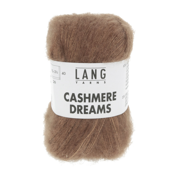 Lang Yarns Cashmere Dreams, 0168, Braun