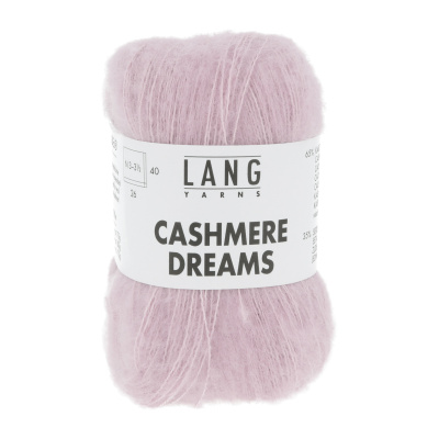 Lang Yarns Cashmere Dreams, 0209, Rosa Hell