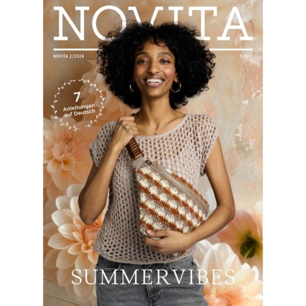 Novita Anleitungsheft 02/2024, „Summervibes“, Deutsch