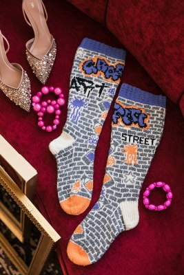 Novita-Set, „Graffiti Socken“...