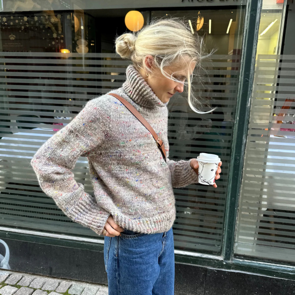 PetiteKnit Einzelanleitung, „Terrazzo Sweater“, Deutsch