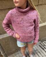 PetiteKnit Einzelanleitung, „Terrazzo Sweater Junior“, Deutsch