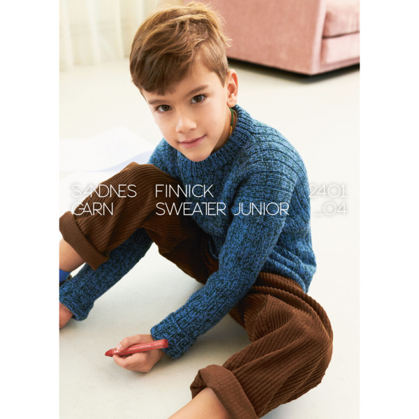 Sandnes-Set, „Finnick Sweater Junior“, Sandnes Sunday (doppelt)