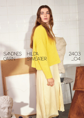 Sandnes Einzelanleitung, 2403-04 „Hilda Sweater“