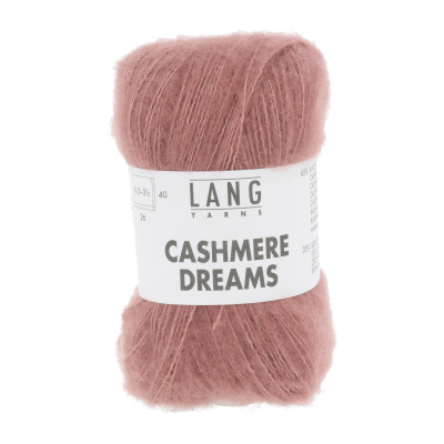 Lang Yarns Cashmere Dreams, 0048, Rosenholz